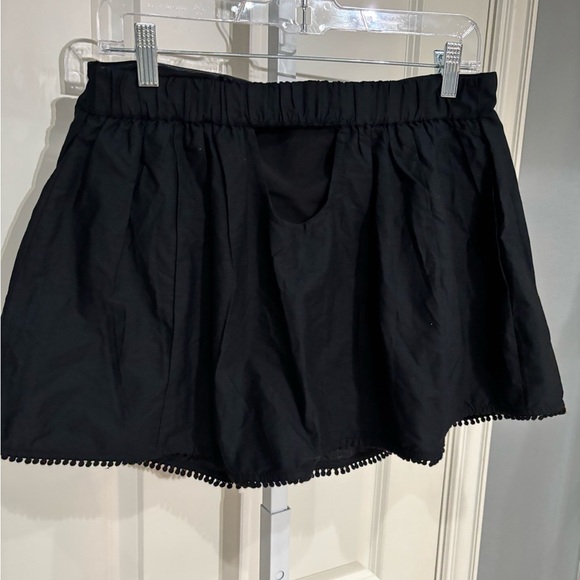 Anthropologie Women's Size Medium Black Strapless Keyhole Back Swing Crop NWT - Picture 2 of 5